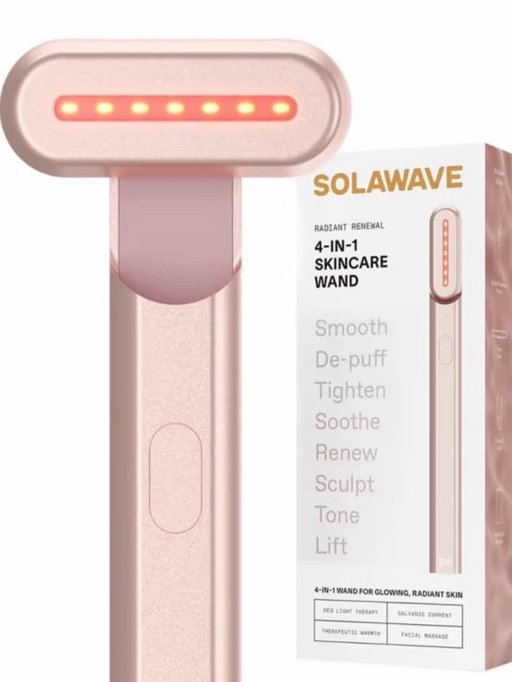 SolaWave Radiant Renewal 4-in-1 Skincare Wand